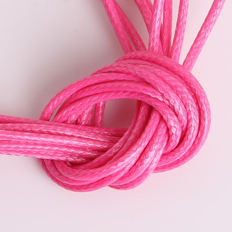 Korean Waxed Cord (1-2mm) for DIY Jewelry: Faux Leather Cord for Necklaces and Bracelets