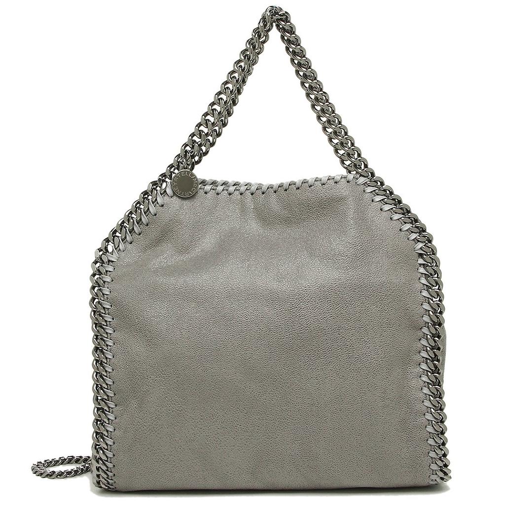 Kabelka Stella McCartney STELLA McCARTNEY 371223 W9132 1220 Falabella MINI TOTE SHAGGY DEER FALABELLA Taška přes rameno, jednoduchá, světle šedá, dámská [Položka]