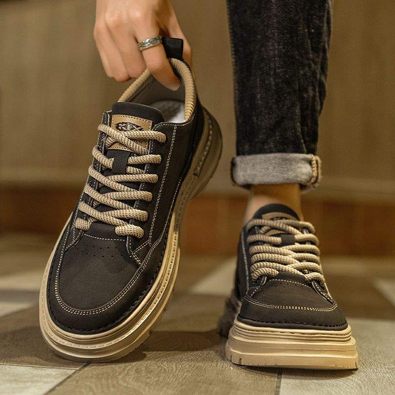 Men's Shoes Autumn 2025 New Martin Boots Men's Versatile Retro Men's Tooling Boots Sports and Leisure Shoes Men's