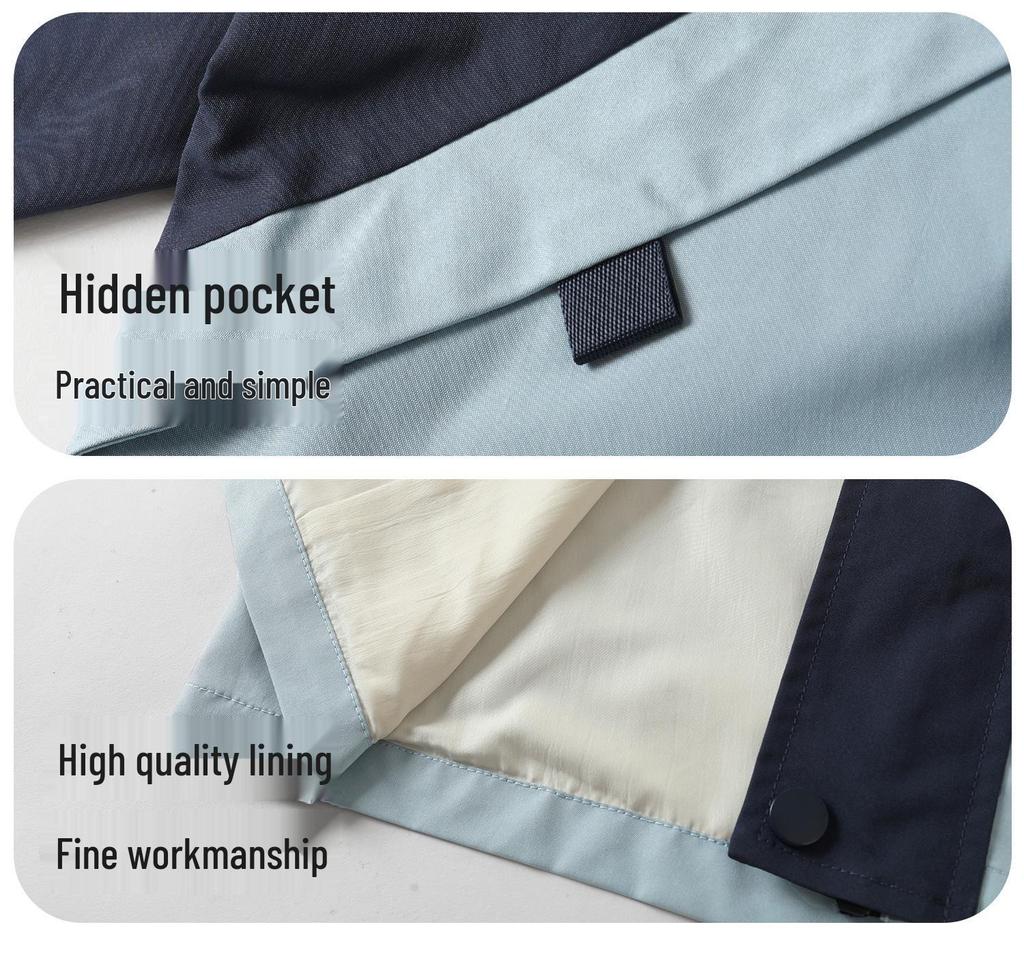 Kaka Panda Kids' Waterproof Spring Jacket: Outdoor Casual Top for Boys & Girls