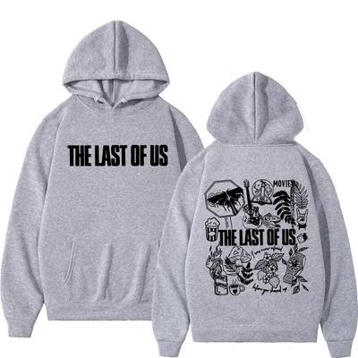 Autumn and Winter Warm Top The Last of Us Hoodie Men's and Women's Fashion Harajuku Sportswear Casual Hoodie