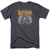 Batman Foggy T Shirt Licensed Comic Book Tee Black