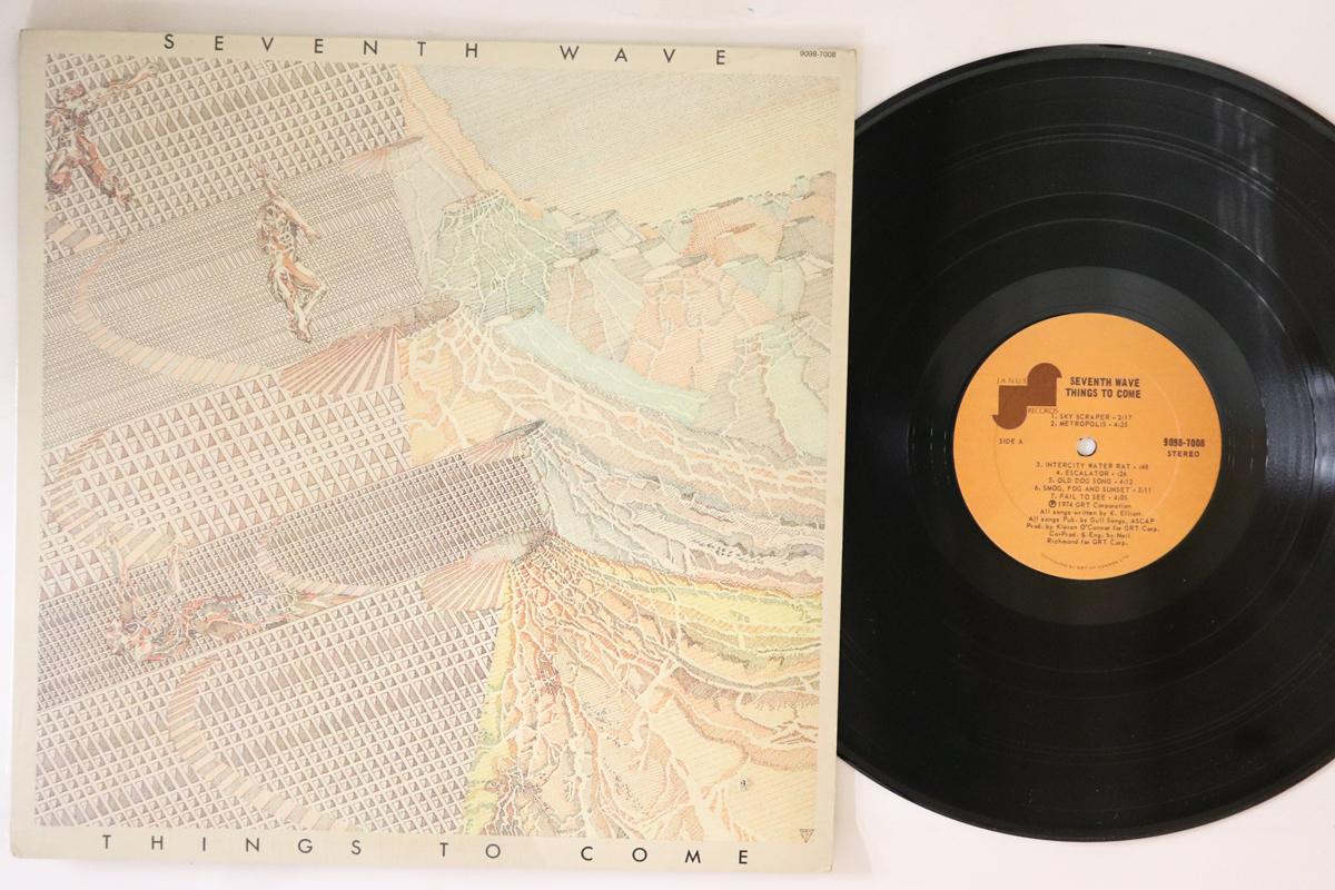 

LP Record SEVENTH WAVE - Things To Come 90987008 JANUS RECORDS 1974 Canada Rock Used