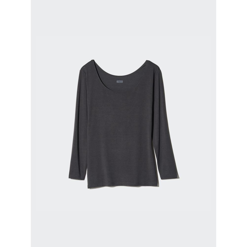 Uniqlo Japan HeaTTech U Neck T 8 Min Sleeve