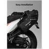 Waterproof Motorcycle Bag 18L 28L 48L Motorcycle Saddle Side Bag Large Capacity Universal Fit Motorcycle Pannier Bag