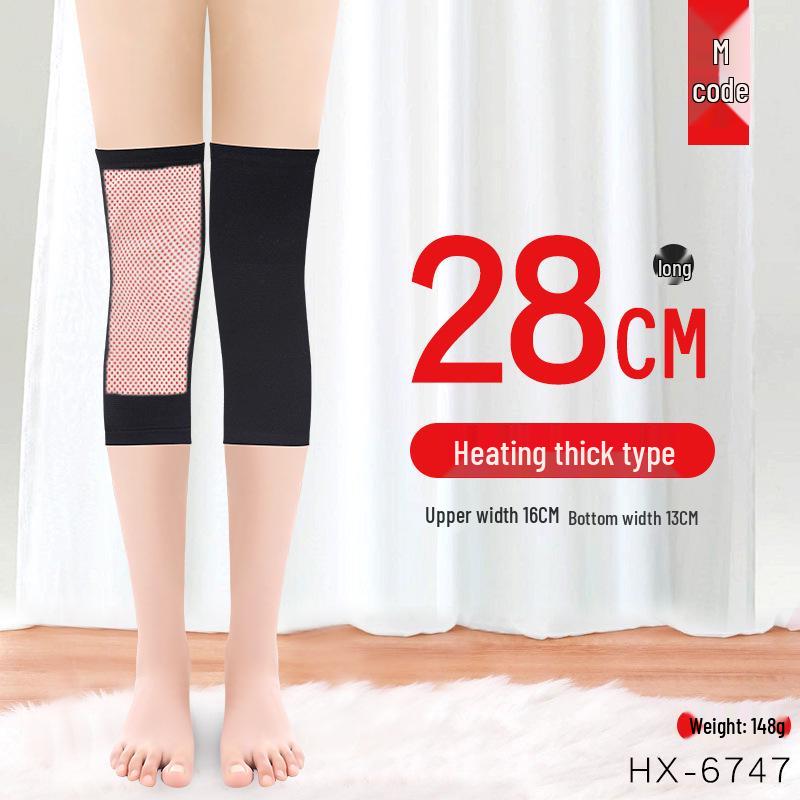 Beifuß Heiz-Kniebandage: Wärme für kalte Beine und Gelenkschmerzlinderung, Unisex Langarm für Herbst und Winter