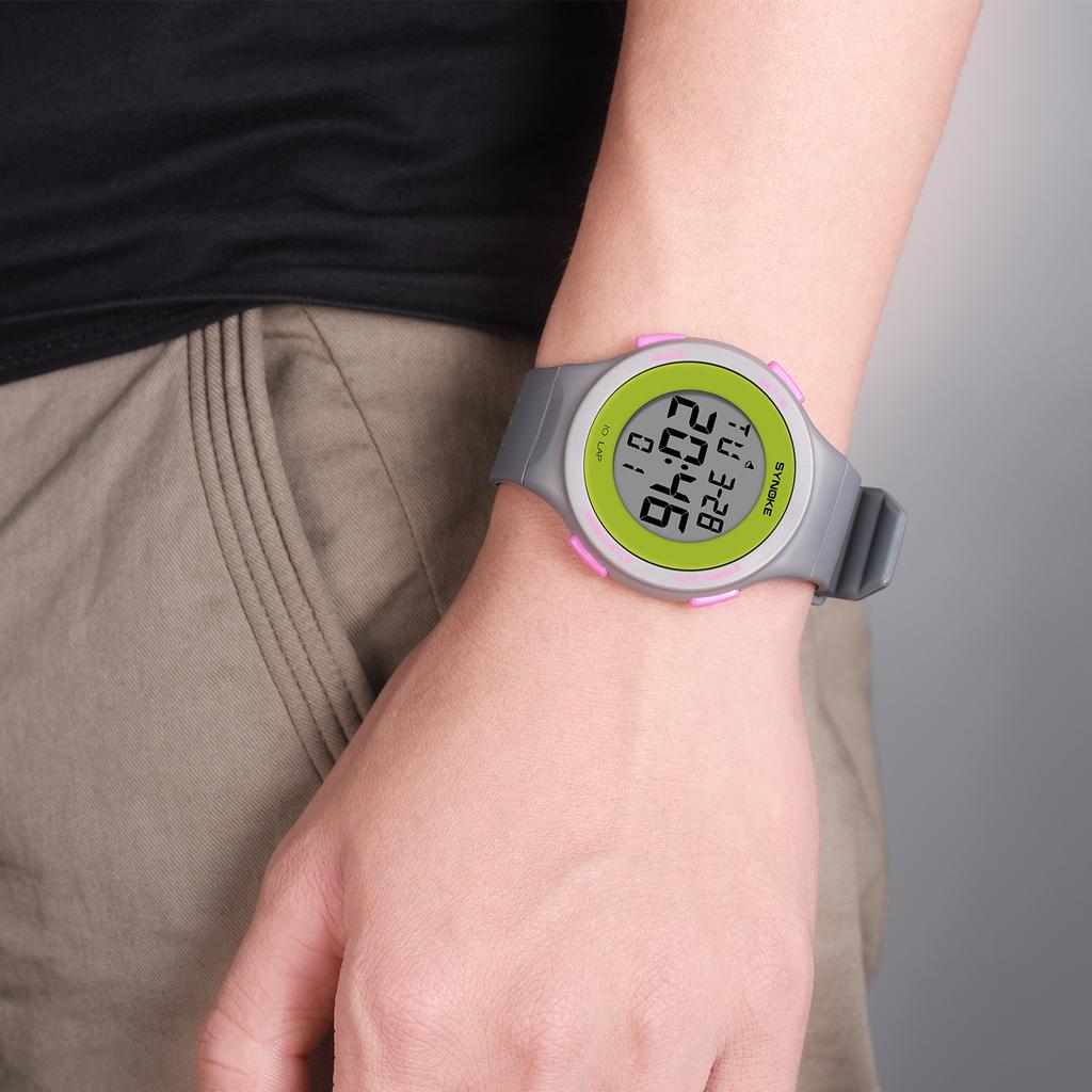 Mens Student Sports Watch Waterproof Military LED Display Multifunctional Alarm Clock Digital Watches Men reloj hombre