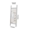 Floor-Standing Stainless Steel Display Rack for Men's, Women's, and Children's Clothing
