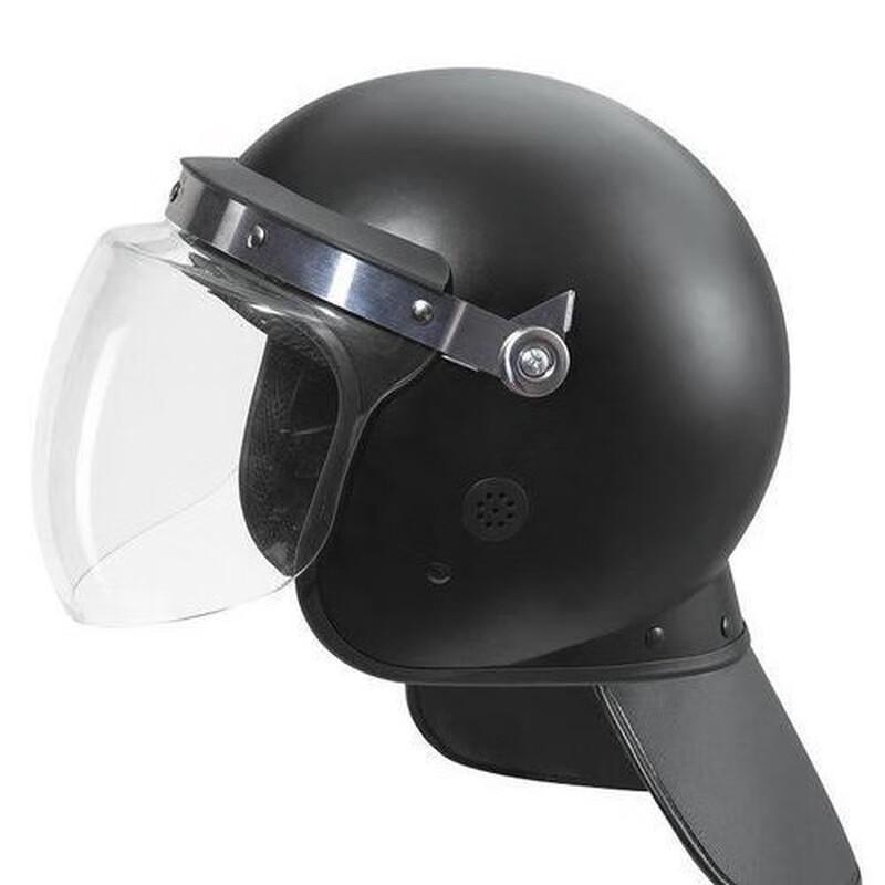 Junshi PC Protective Security Helmet with Face Shield