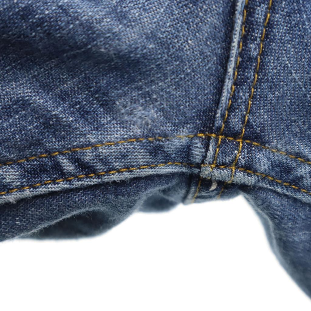 LANVIN LA COLLECTION Made in Japan Pantaloni in misto lino e denim 52 jeans Uomo Usati
