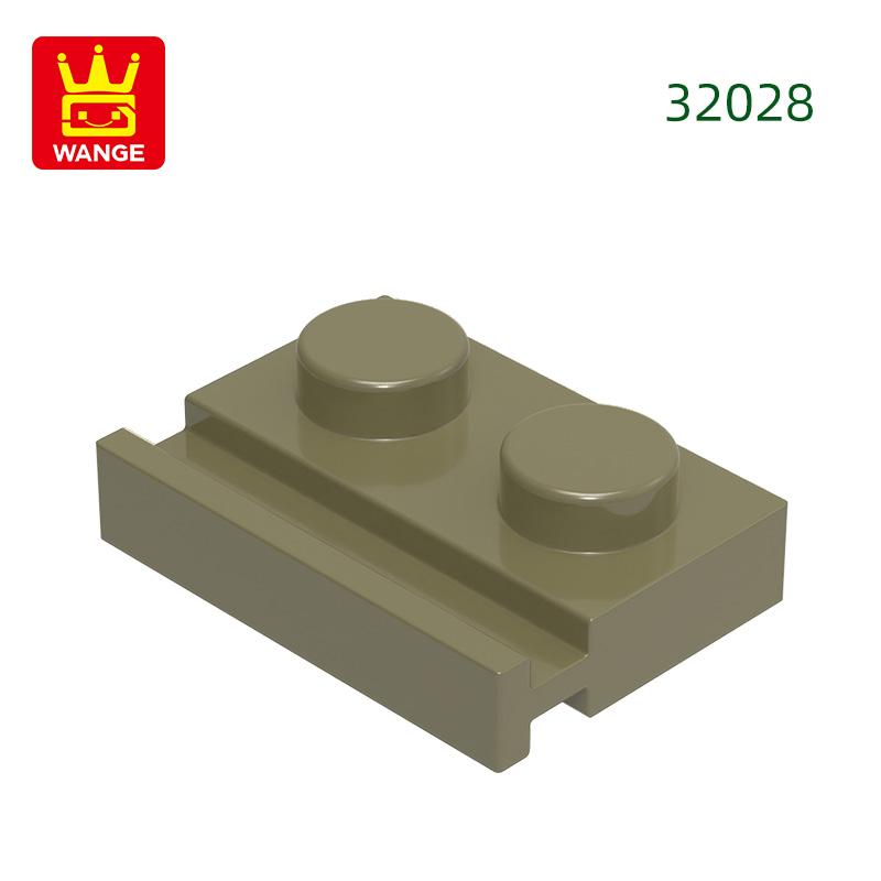 

224Pcs/Lot 3 Board 1X2 Featuring Slide Construction Blocks MOC Special Accessories Works With featuring Block Children Playthings Present about224pcs