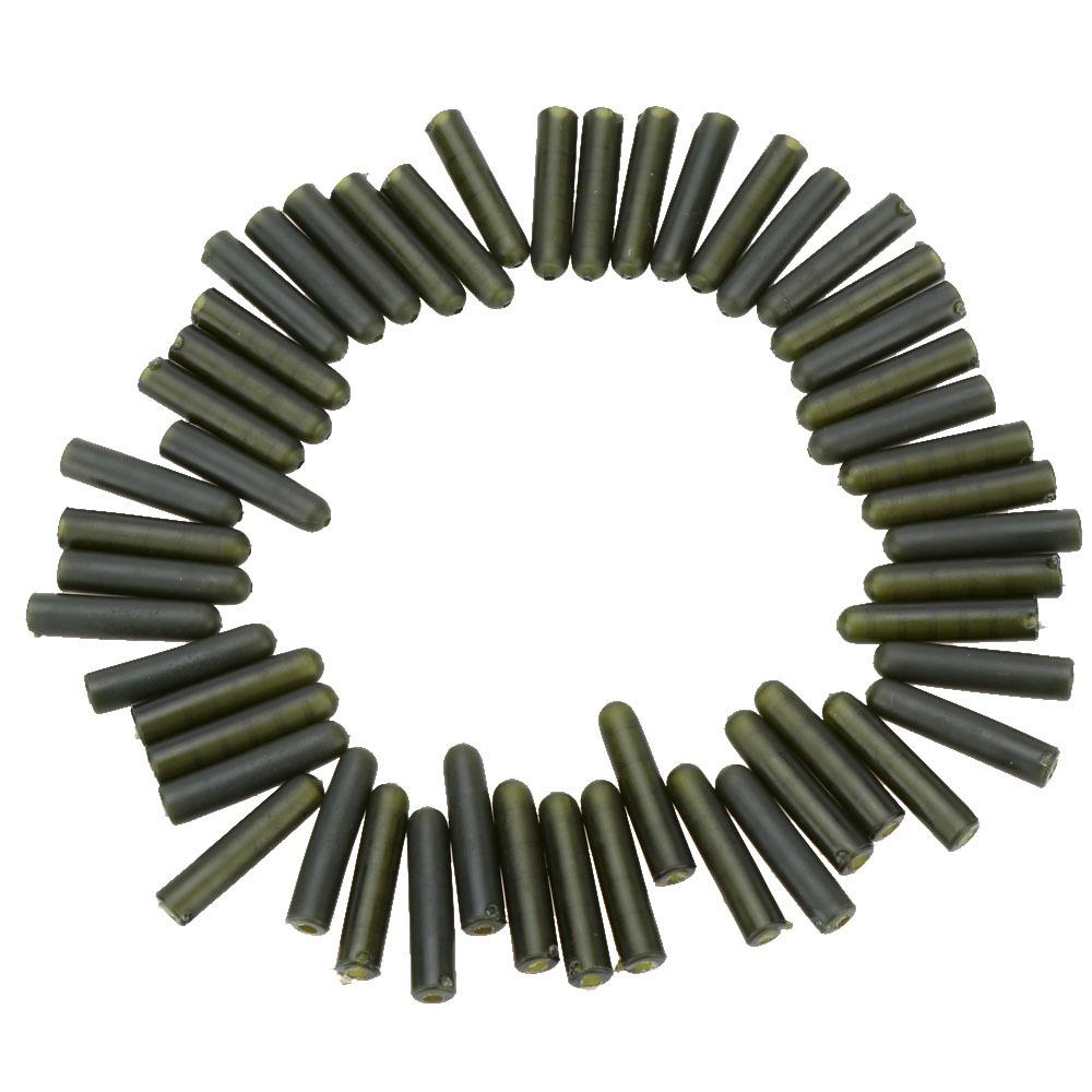 50PCS 26mm Length Carp Rig Sleeves TPR Fishing Hook Link Tubing Sleeve Carp Fishing