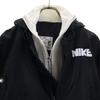Nike 21AW Sacai Sacai Collaboration Layered Nylon Jacket S Black Men's Used