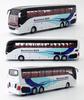 Baosilun 1:32 Alloy Double-Decker Bus Toy with Pull-Back, Sound & Light