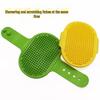 Silicone Cat Massage & Scratching Brush: Stress Relief, Bathing, Itch Relief & Grooming Tool