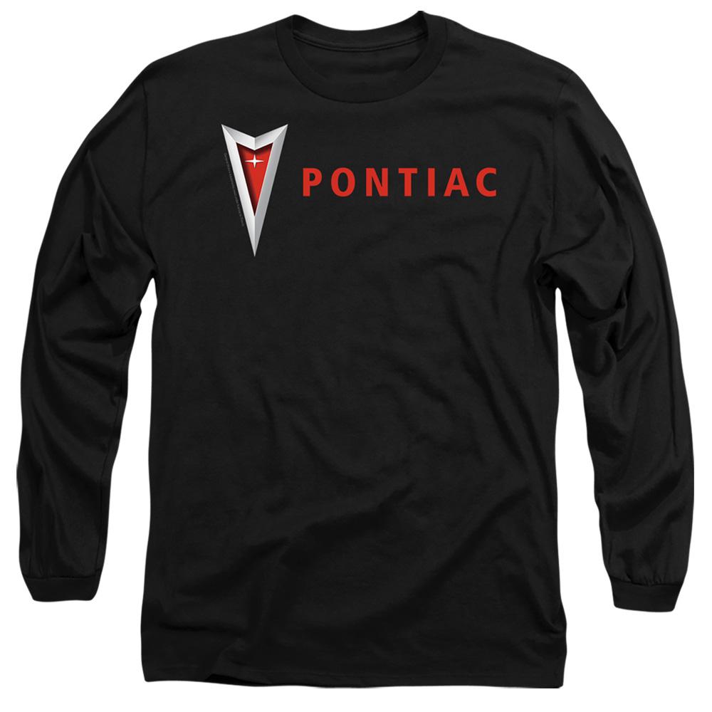 Pontiac Unisex Adult Modern Arrowhead Long-Sleeved T-Shirt