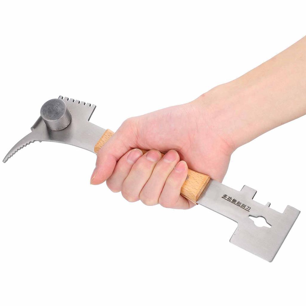 Beehive Scraper Stainless Steel Hive Scraper Tool MultiFunction Beekeeper Tool