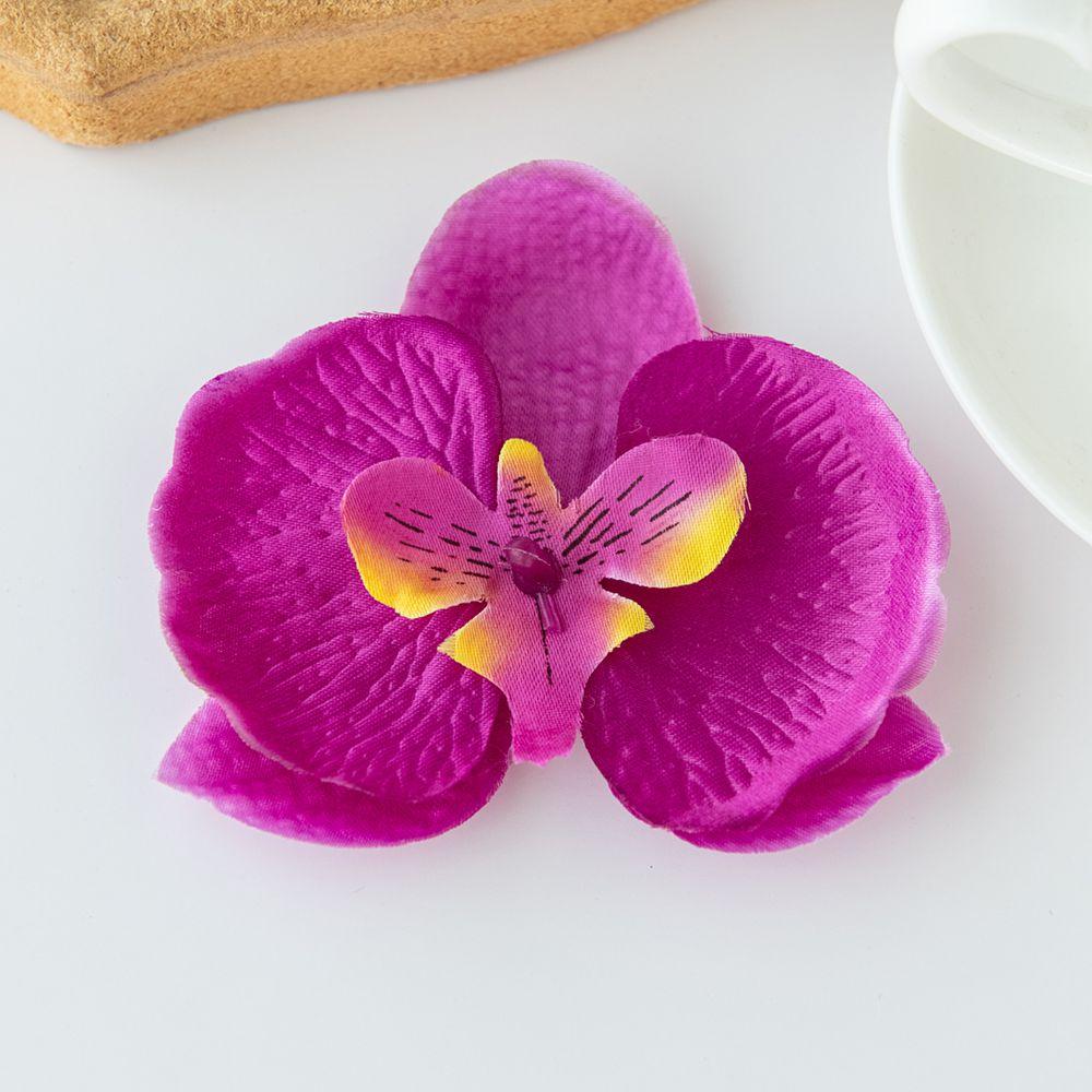 5/10pcs Silk Artificial Simulation Flower Moth Orchid Home Vase Outdoor Garden Wedding Decor DIY Gift Christmas Wreath Festival