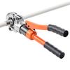Hydraulic Pipe Crimping Tool, PEX & Aluminum-Plastic Tube Fittings Crimper with U16 U20 U25 U32 Jaws & Carrying Case, Press Crimper Tool Kit for