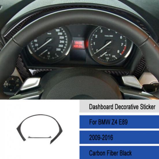Bright Carbon FIber Car Dashboard Edge Sticker For BMW Z4 E89 09 10 11 12 13 14