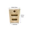 Portable Wood Hangs Board Climbing Training Board Finger Grip Strengthener Wood Hangs Board Finger Training Board