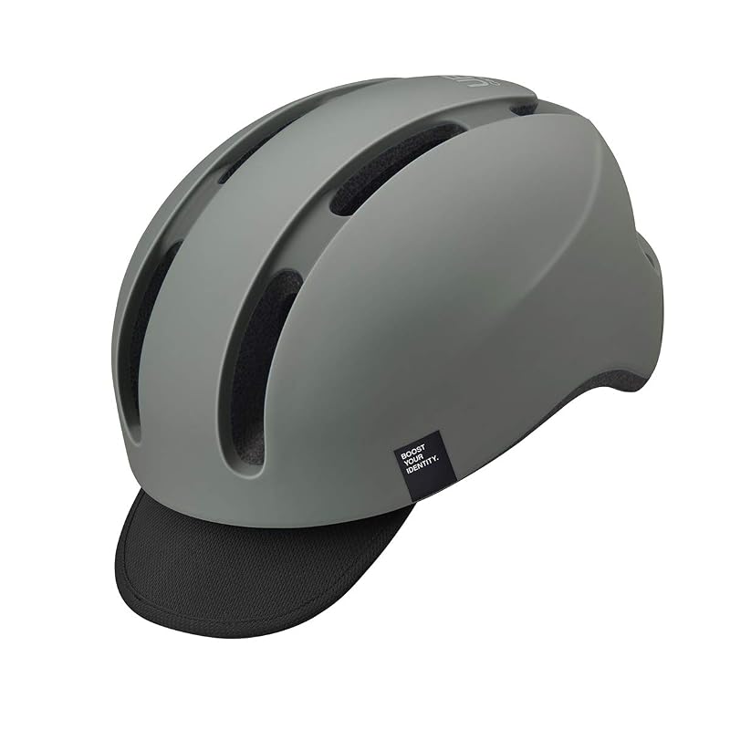 KABUTO Bicycle Helmet Canvas Urban M/L (57-59cm) Matte Gray JCF Recommended