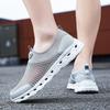 36-48Unisex Sport Shoes End Hollow Mesh Sports Casual Shoes Involved Outdoor Shoes Large Size Women's Shoes