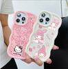Red Line Hello Kitty Case For Huawei Honor 400 Lite Pro 90 Lite X9A X9B X9D X8A X8C X8B X8 X7A X7B X7D X5C 5G Cinnamoroll Cover