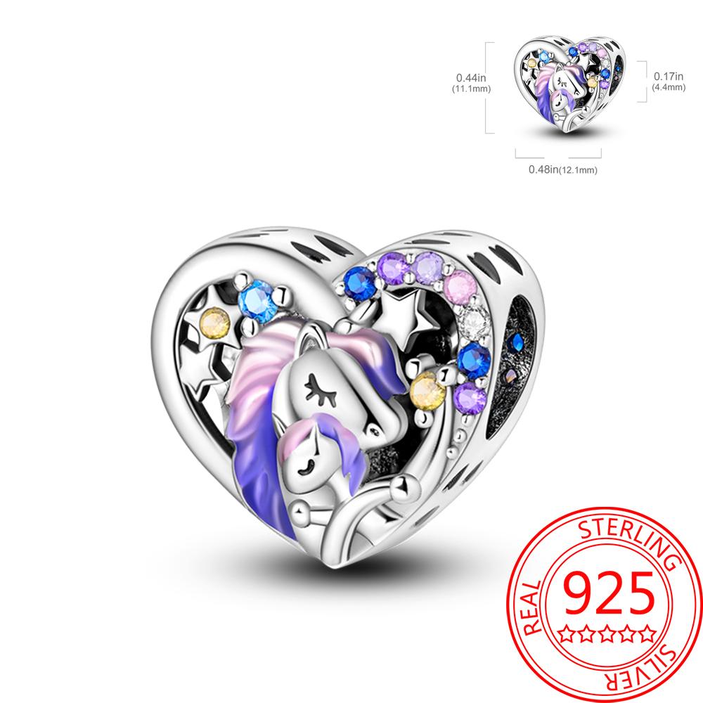 Colorful Copper Colorful Animals Parrot Rabbit Puppy Charm Pendant Fit Dly Bracelet Necklace Boutique Handmade Gift