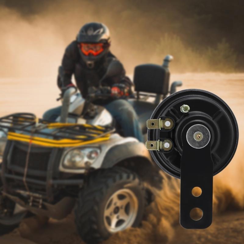 ATVs UTV SXS Motorcycle Turn Signal Kit With Horn, Thumb Switch And LED Indicators Lights Suitable For Street Legal Use