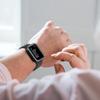 2in1 Case + Tempered Glass for Apple Watch 7/8/9 45mm, Black