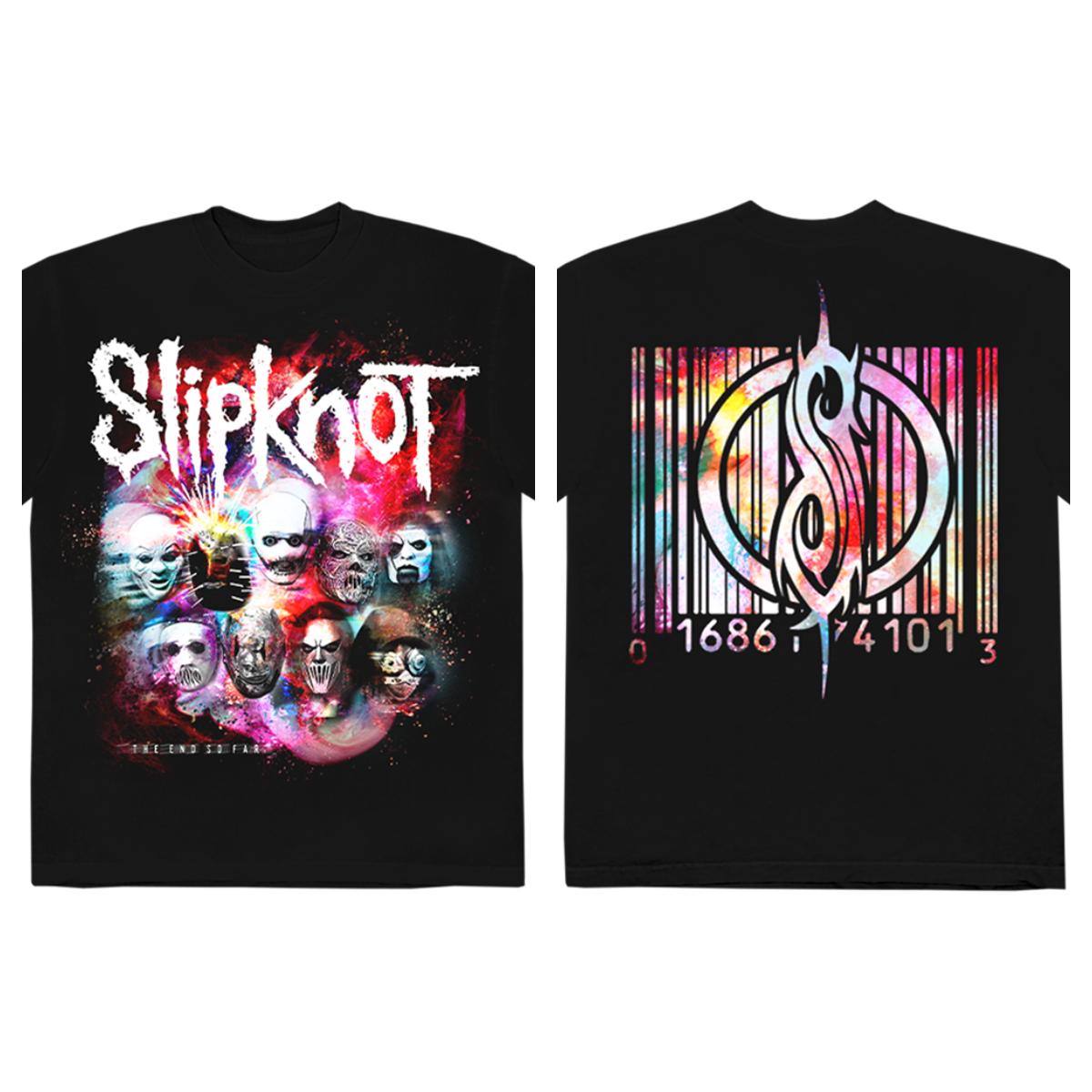 Slipknot All Hope Is Gone Album Cover Double-Sided Vintage T-Shirt, Unisex Nu-Metal Fan Streetwear Tee, 100% Cotton Casual Short Sleeve Top 4XL