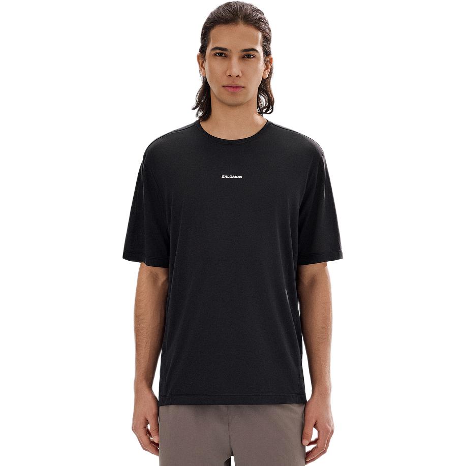 Salomon Breathable Training Short Sleeve Round Neck T-Shirt Men Tops C13462