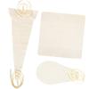 Chiffon de Nettoyage pour Saxophone Sax Clarinette Cor & Instrument à Vent Entretien Soin Chiffon de Nettoyage pour Bec de Saxophone Écouvillon Chiffon