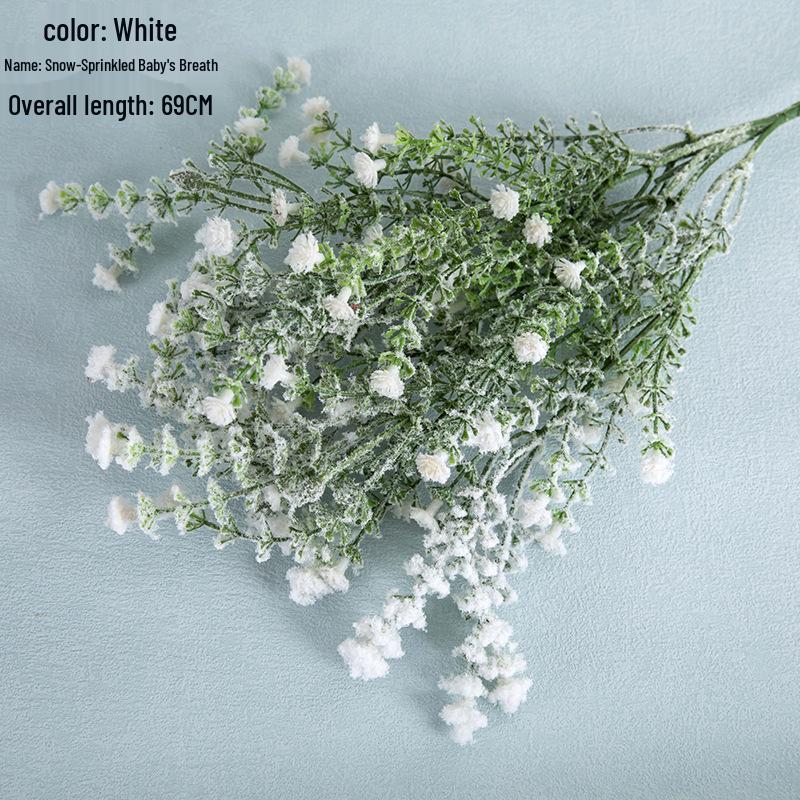 Artificial Gypsophila Snow Spray Christmas & Wedding Decoration GF15696