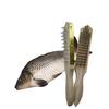 6-Row Super Hard Steel Wire Fish Scale Removal Brush