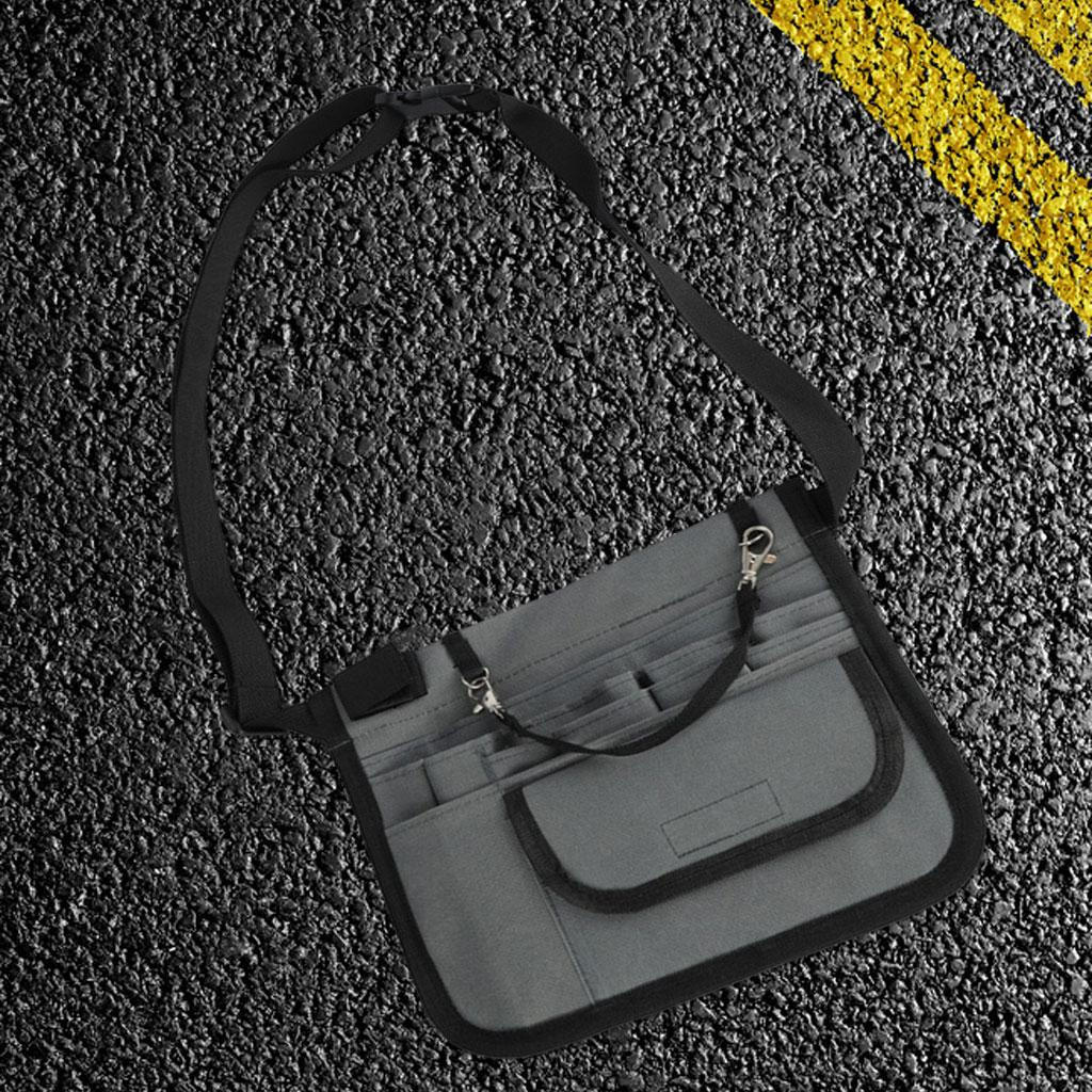 Сумка-пояс-органайзер для инструментов для медсестры серый