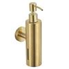 304 Stainless Steel Gold Brushed Square Hand Soap Dispenser Portable Lotion Bottle Shampoo Press Bottle Bathroom Accessories