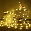Snowflake LED String Fairy Light Garland Home Christmas Lights Wedding Decor Christmas Decor for Home Navidad Party Decoration