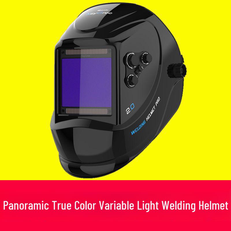 Head-Mounted Flip-Up Welding Mask for Arc Welding - Anti-Glare Protection
