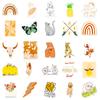 Clearance T01040620 50 Boho Stickers, Bohemian Decadent Cultural People Stickers Hand Account