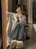 American Style Windbreaker Jacket with Large Pockets and Stand-up Collar for Men and Women, Loose Casual Overcoat