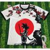 2026Men's Football Fan Uniform 3D Printed T-shirt Children's Anime Short Sleeve