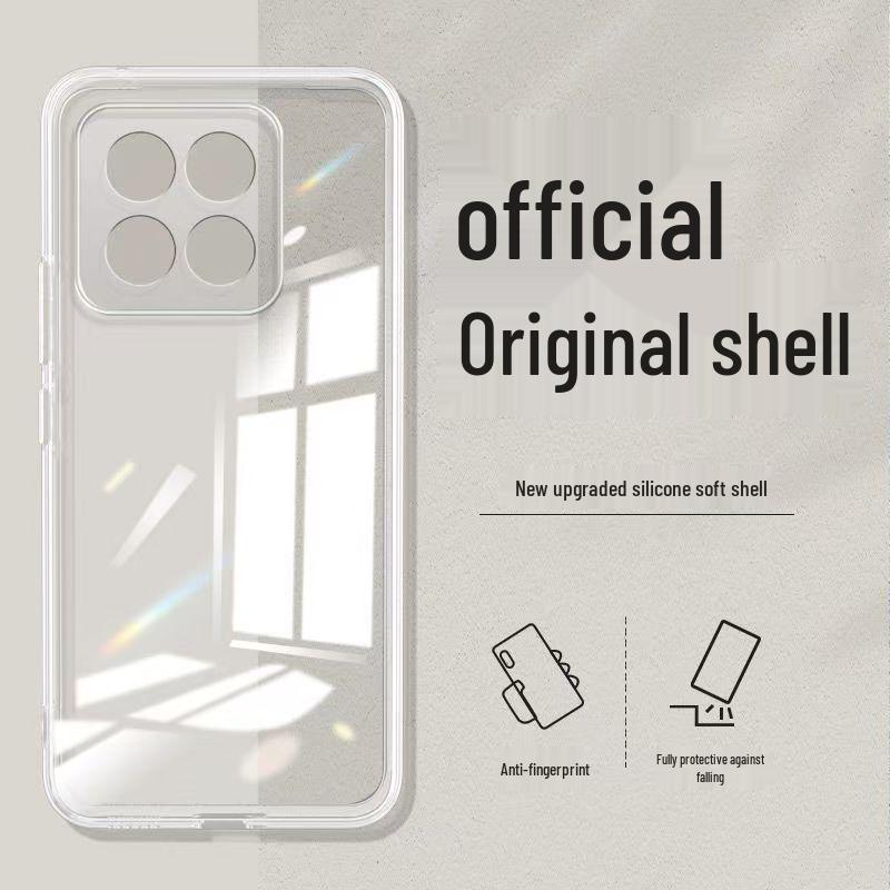 Xiaomi 14 Pro Solid Color Liquid Silicone Full Coverage Drop Protection Case