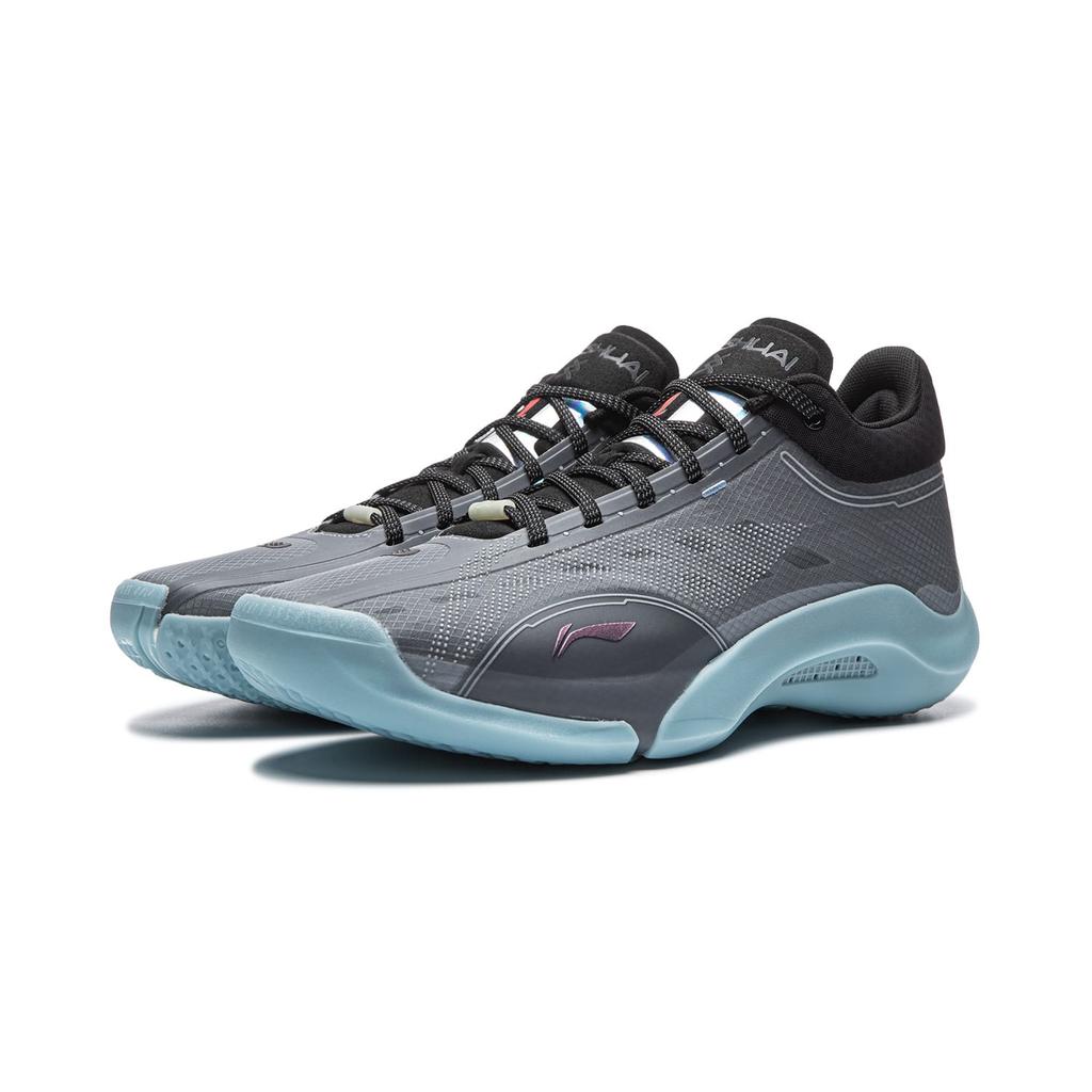 Li Ning Yushuai 20 Cushioning Slip Resistant Abrasion Resistant Breathable Rebound Grip Mid top Basketball Shoes Men's ABAW003-17