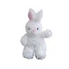 White Charming Rabbit Plush Toy Realistic Bunny Design Perfect For Baby And Play Kids