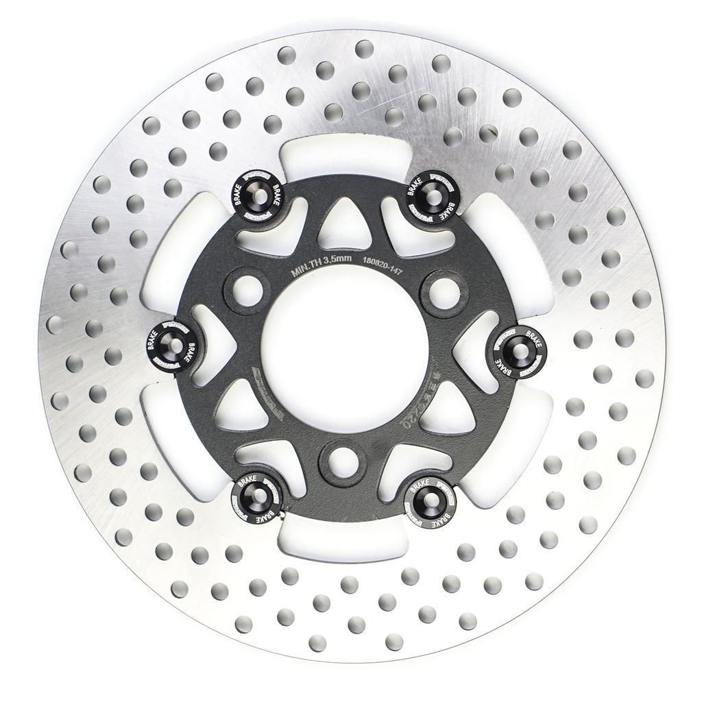 Universal RPM 220mm Motorcycle Brake Disc Rotor Floating Disk Floating Pitching for Street Bike Pedal Bike Pitbike Honda Yahama