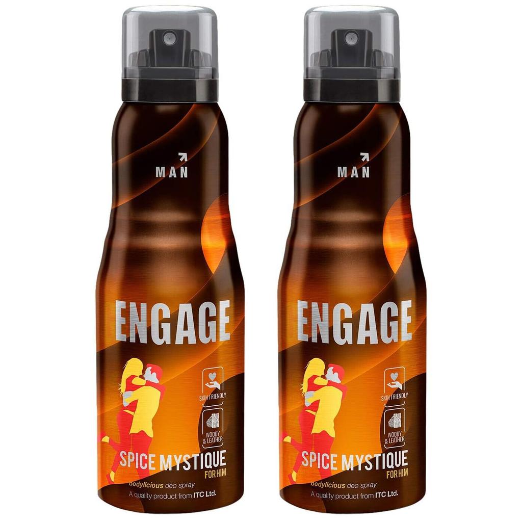 @ Spice Mystique Deodorant Body Spray For Men Each 150ml Pack Of 2 Zr-2125-60%Off