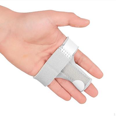 Finger Splint, Support Orthosis, for Middle Thumb Pinky, Alleviating Locking Popping Bending