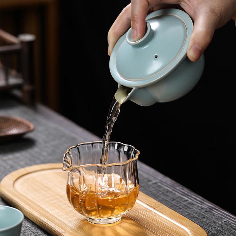 MULTIPOTENT Ru Kiln Ceramic Travel Gongfu Tea Set